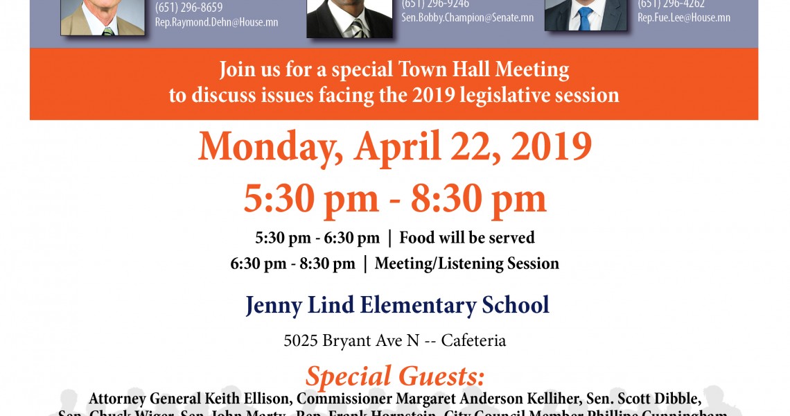 town hall flyer 4-22-19
